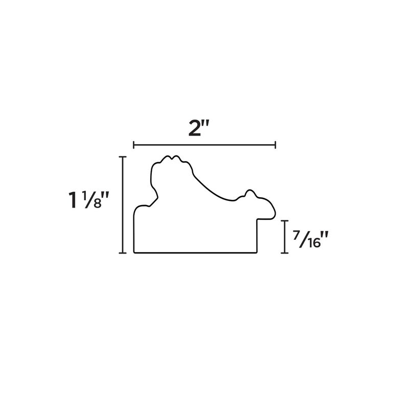 Creative Mark Museum Collection Gothic Ornate Picture Frame - 12x16, Gold - Closed Corner High-End Antique Style Frames for Canvas Paintings, Open Back, No Glass or Backing - Image 5